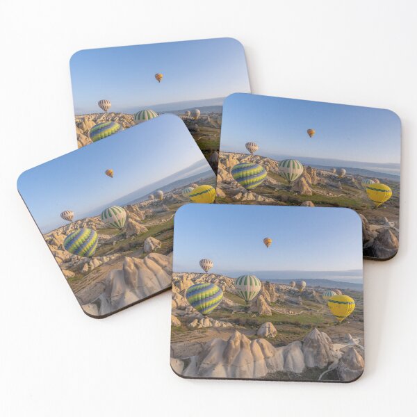 Item preview, Hot Air Balloons Over Hoodoos designed and sold by SafariByMarisa.