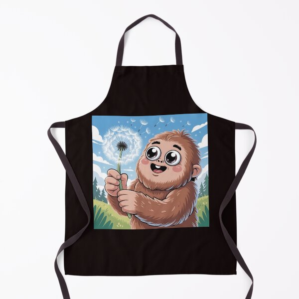 Item preview, Bigfoot Blowing Dandelion – Dreamy Sasquatch Cryptid Gift Idea designed and sold by Redgiant87x.