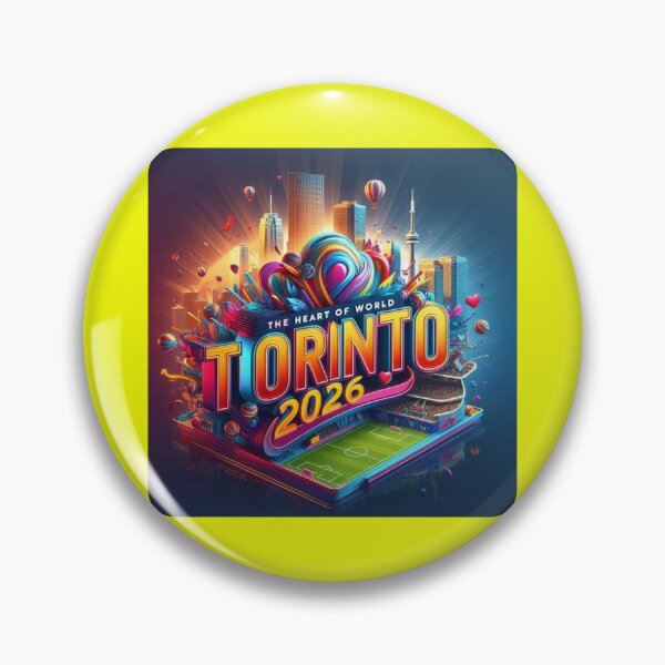 Item preview, THE HEART OF WORLD FOOTBALL – TORONTO 2026  designed and sold by PaintMeWorld.