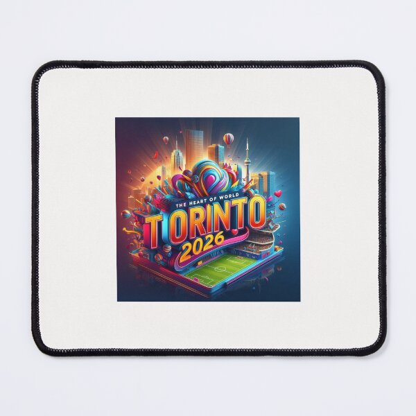 Item preview, THE HEART OF WORLD FOOTBALL – TORONTO 2026  designed and sold by PaintMeWorld.