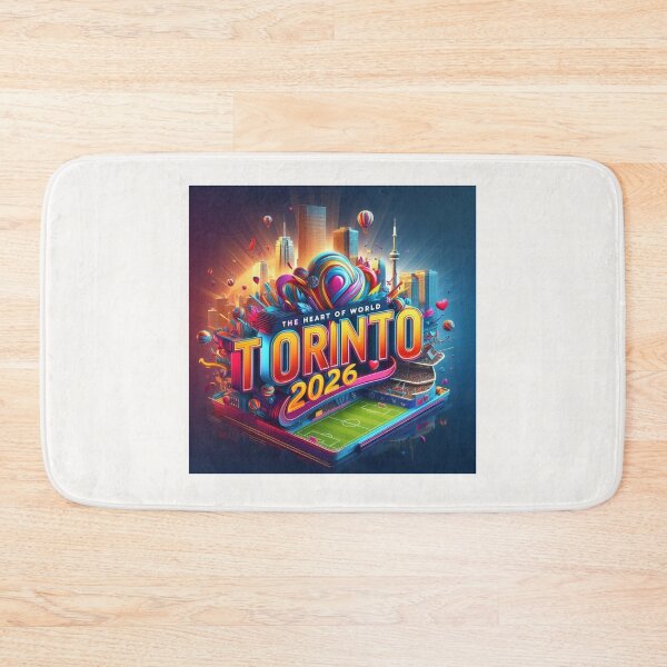 Item preview, THE HEART OF WORLD FOOTBALL – TORONTO 2026  designed and sold by PaintMeWorld.