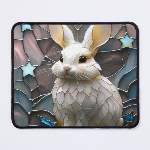 Item preview, Stained Glass Moon Hare Serenity designed and sold by BriSher.