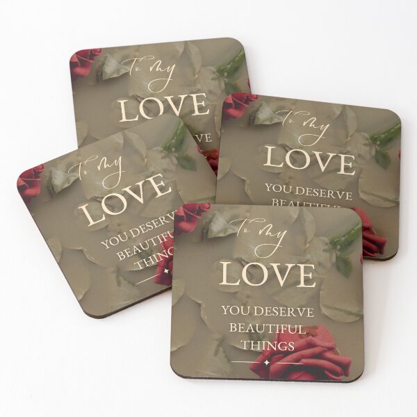 Item preview, To My Love – Romantic Floral Quote Aesthetic designed and sold by Ve & Co.