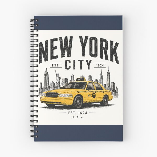 Item preview, New York City Taxi Skyline Vintage | NYC Yellow Cab Retro Streetwear Design designed and sold by Kate1art.