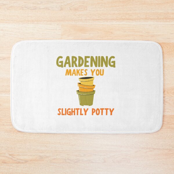 Item preview, Gardening Makes You Slightly Potty Funny Plant Lover Design designed and sold by BritishDelights.