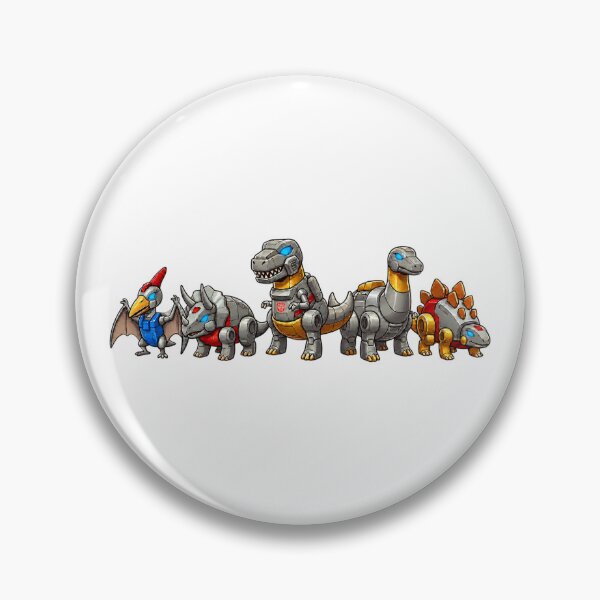 Item preview, Chibi Mecha Dino Squad designed and sold by ShadyCommodities.
