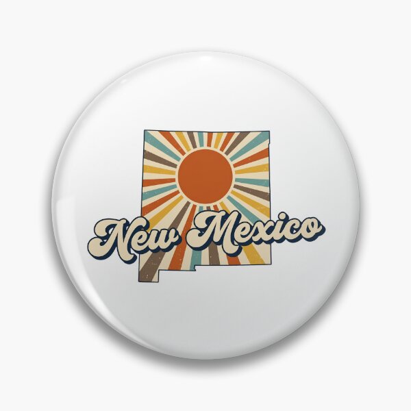 Item preview, New Mexico Retro Sunset State Silhouette – Vintage Distressed Design designed and sold by Paper Drip.