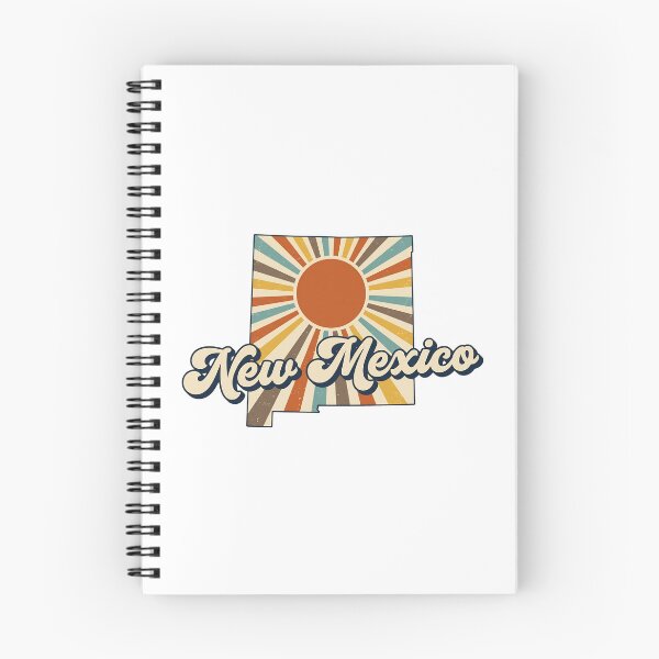 Item preview, New Mexico Retro Sunset State Silhouette – Vintage Distressed Design designed and sold by Paper Drip.