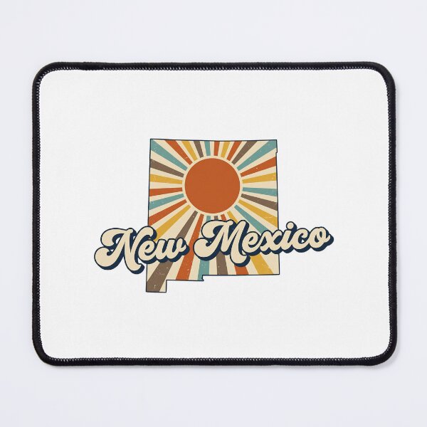 Item preview, New Mexico Retro Sunset State Silhouette – Vintage Distressed Design designed and sold by Paper Drip.
