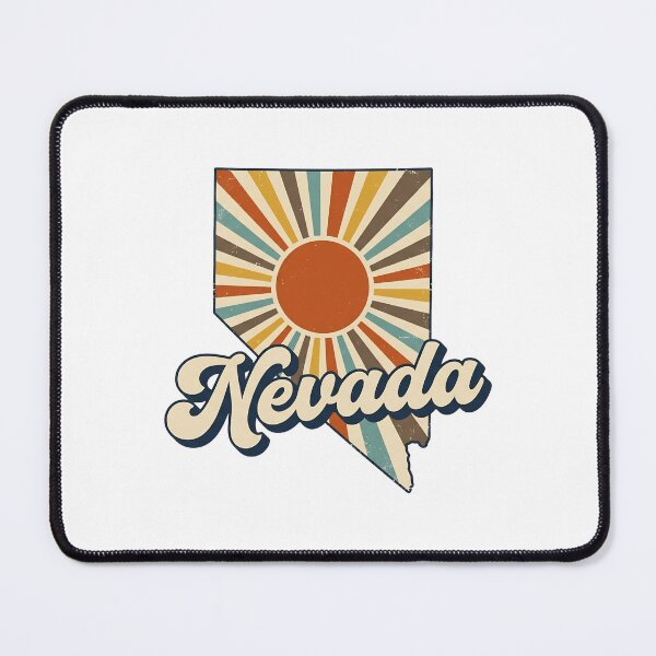 Item preview, Nevada Retro Sunset State Silhouette – Vintage Distressed Design designed and sold by Paper Drip.