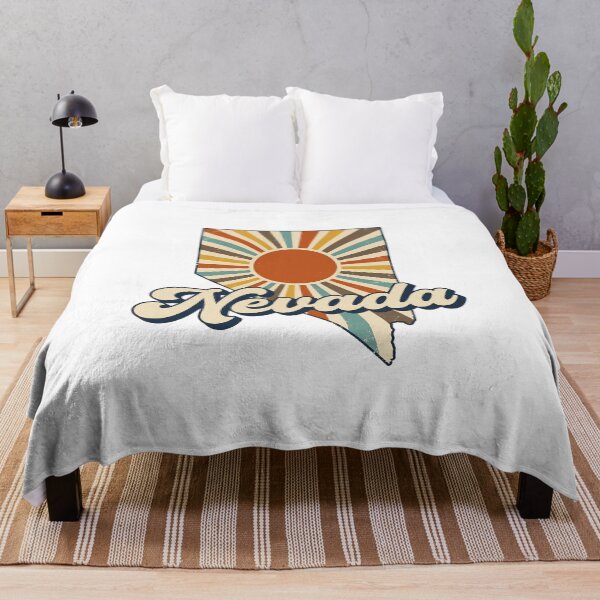 Item preview, Nevada Retro Sunset State Silhouette – Vintage Distressed Design designed and sold by Paper Drip.