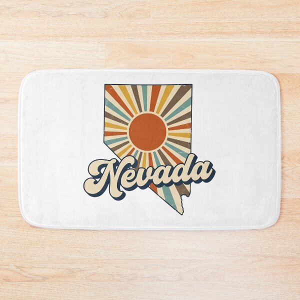 Item preview, Nevada Retro Sunset State Silhouette – Vintage Distressed Design designed and sold by Paper Drip.