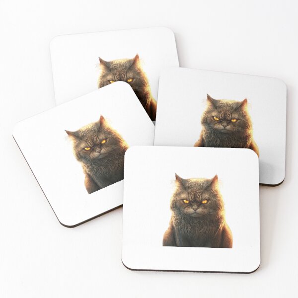 Item preview, Póster de Gato Enojado - Mirada Intensa y Realista designed and sold by AnyeloDesign.