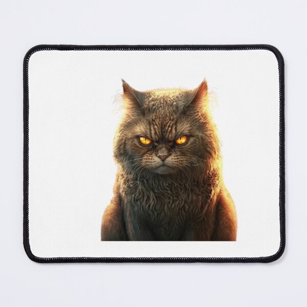 Item preview, Póster de Gato Enojado - Mirada Intensa y Realista designed and sold by AnyeloDesign.