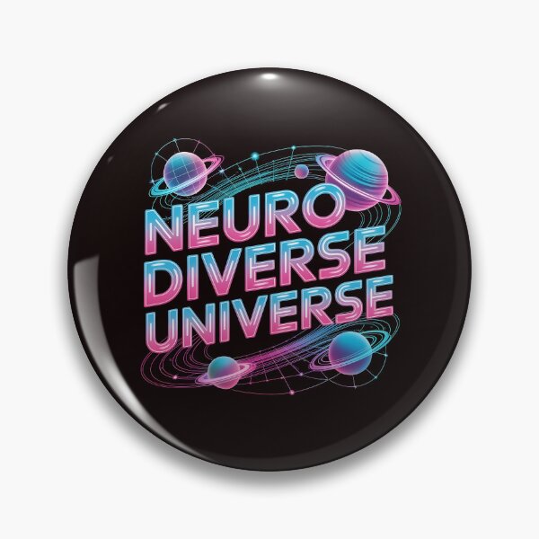 Item preview, Neurodiverse Universe – Understanding Neurodiversity Cosmic Graphic designed and sold by Redgiant87x.