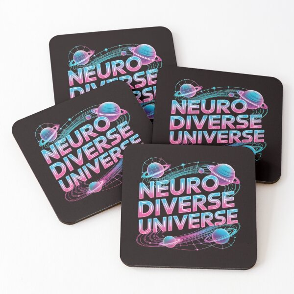Item preview, Neurodiverse Universe – Understanding Neurodiversity Cosmic Graphic designed and sold by Redgiant87x.