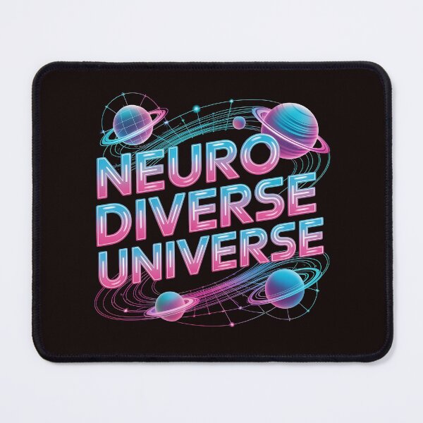 Item preview, Neurodiverse Universe – Understanding Neurodiversity Cosmic Graphic designed and sold by Redgiant87x.