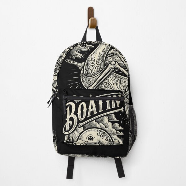 Item preview, Boatin' and Floatin' Skeleton Flamingo Boat designed and sold by snowry.