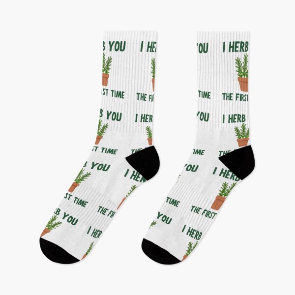 Item preview, I Herb You The First Time Funny Herb Plant Design designed and sold by BritishDelights.
