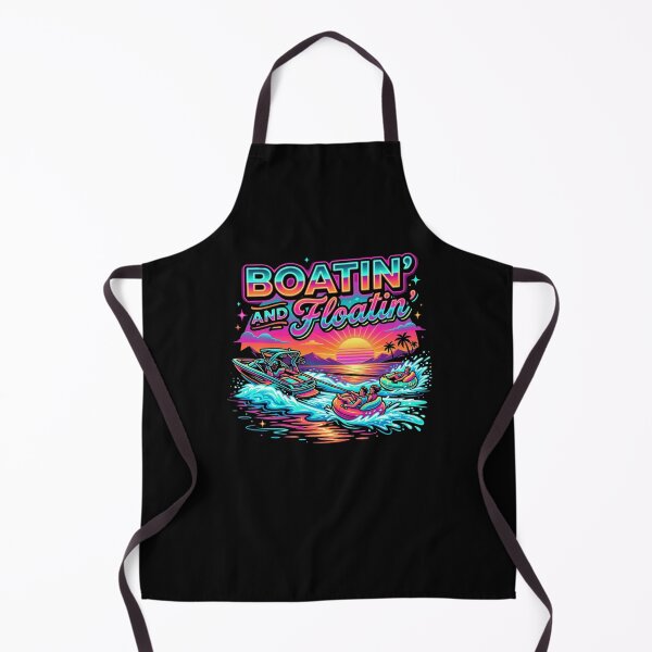 Item preview, BOATIN' AND Floatin' Retro Sunset Water Tubing designed and sold by snowry.
