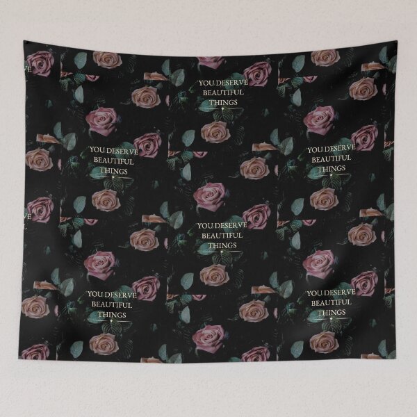Item preview, Romantic Floral Quote Aesthetic designed and sold by Ve state official.