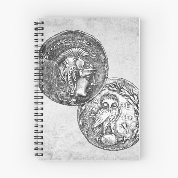 Item preview, Ancient Greek Tetradrachm Coin Athena Owl Athens designed and sold by Ghoul Enterprises.