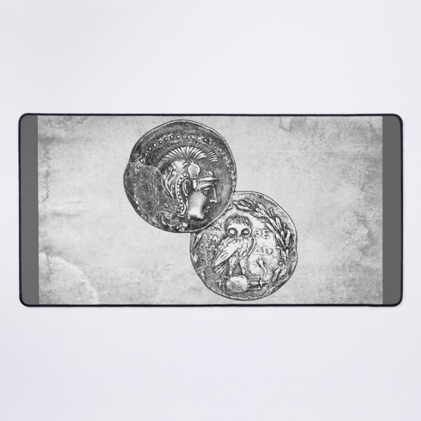Item preview, Ancient Greek Tetradrachm Coin Athena Owl Athens designed and sold by Ghoul Enterprises.