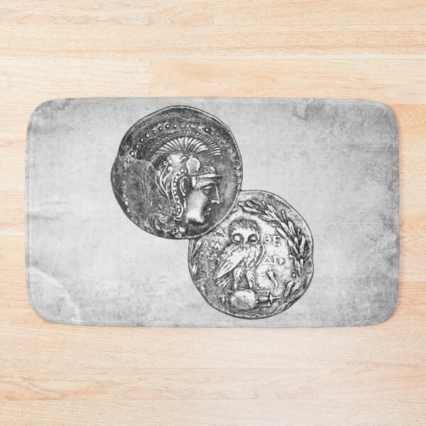 Item preview, Ancient Greek Tetradrachm Coin Athena Owl Athens designed and sold by Ghoul Enterprises.