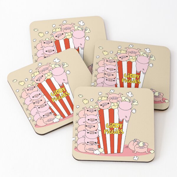 Item preview, The Giddy Piggies Love Popcorn designed and sold by Giddy Piggies.