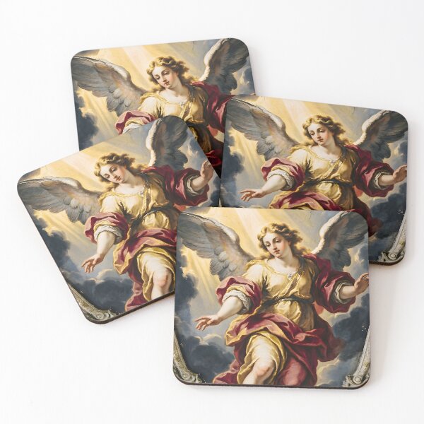 Item preview, Baroque-Style Angel Descending Through Divine Light designed and sold by arthubgirl.