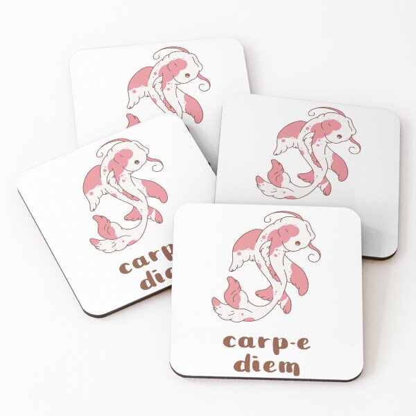 Item preview, carp-e diem fish pun designed and sold by mind over morgan .