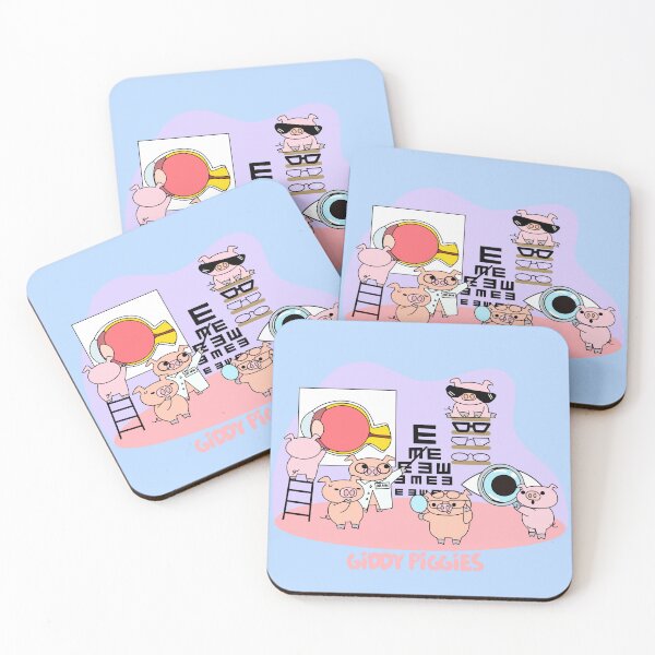 Item preview, Giddy Piggies Eye Exam designed and sold by Giddy Piggies.