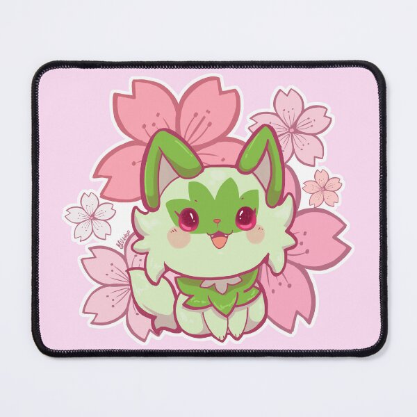 Item preview, Sakura sprigatito designed and sold by Syllabunny.