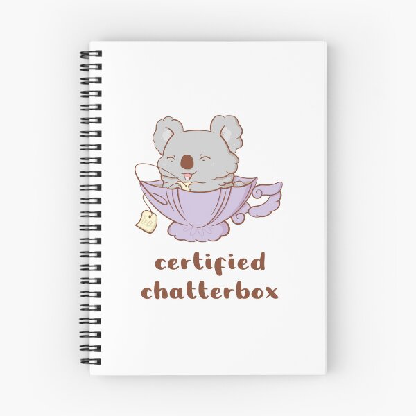 Item preview, certified chatterbox koala designed and sold by mind over morgan .