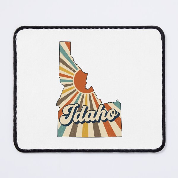 Item preview, Idaho Retro Sunset State Silhouette – Vintage Distressed Design designed and sold by Paper Drip.