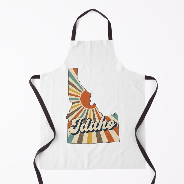 Item preview, Idaho Retro Sunset State Silhouette – Vintage Distressed Design designed and sold by Paper Drip.