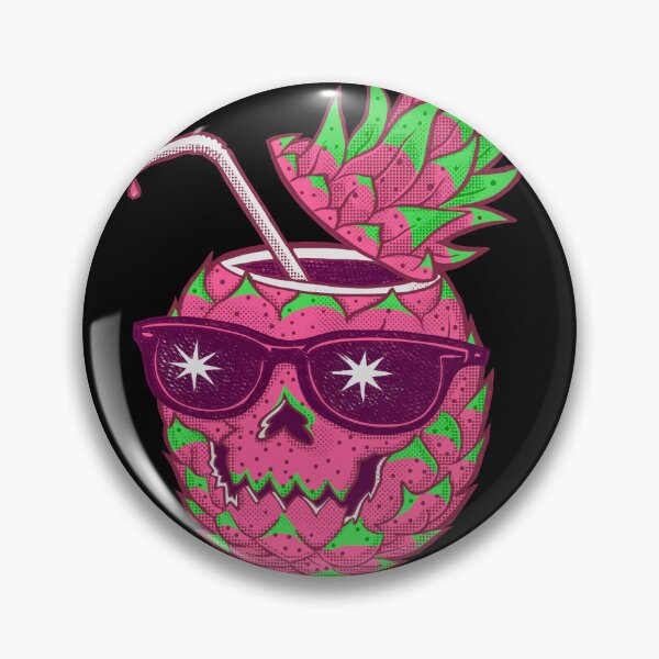 Item preview, Tropical Skull Dragon Fruit designed and sold by drawtoons.