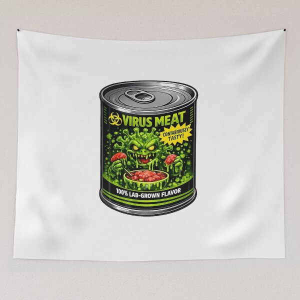 Item preview, Canned Virus meat fresh and ready to eat   designed and sold by Gunnar Hermansen.