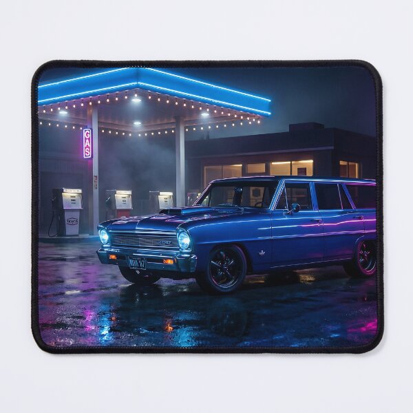 Item preview, 67 Nova Wagon Neon Lights designed and sold by AutoDustDesign.