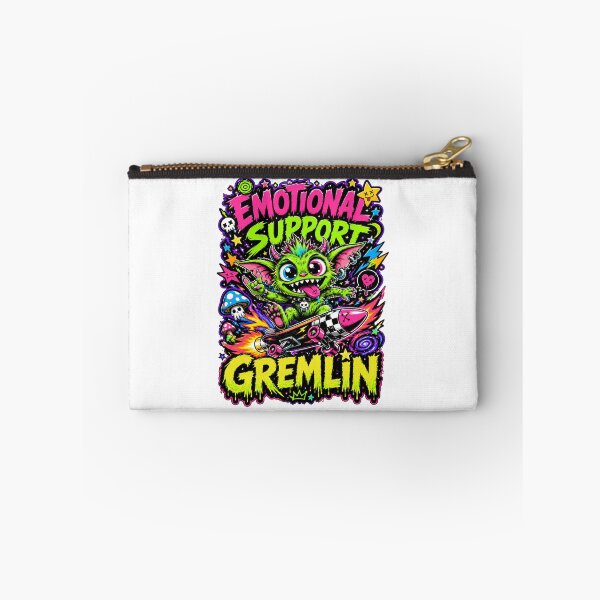 Item preview, Neon Emotional Support Gremlin designed and sold by Wolf Creator.