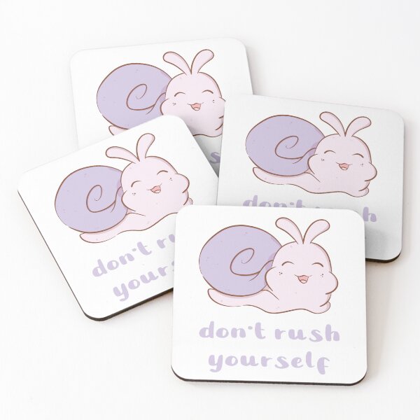 Item preview, dont rush yourself snail designed and sold by mind over morgan .