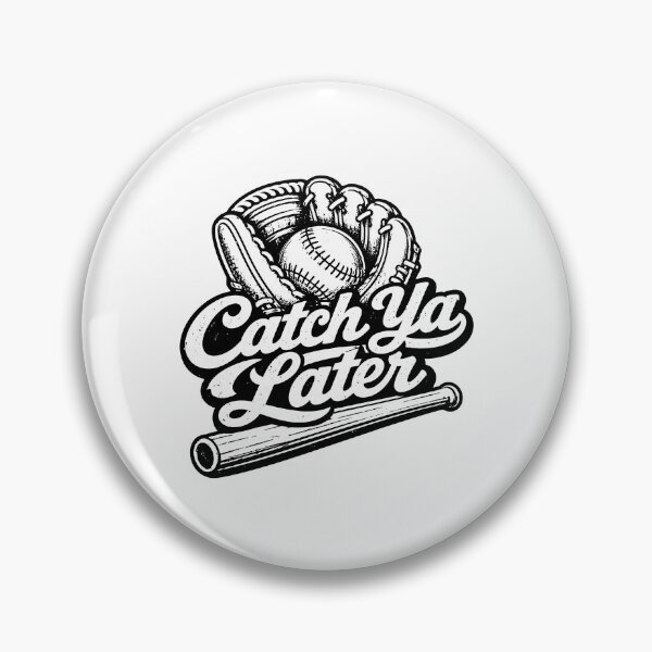 Item preview, Catch Ya Later Baseball Catcher Gift designed and sold by gunaone-design.