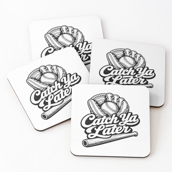 Item preview, Catch Ya Later Baseball Catcher Gift designed and sold by gunaone-design.