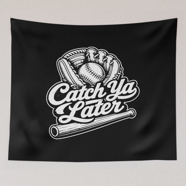 Item preview, Catch Ya Later Baseball Glove designed and sold by gunaone-design.