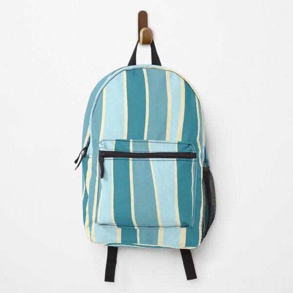 Item preview, Imperfect stripe - Teal blue  designed and sold by Pattern Pie.