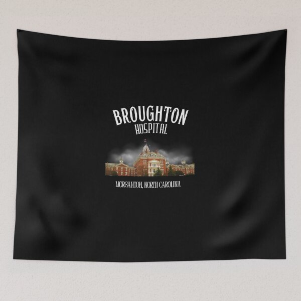 Item preview, Broughton Hospital (Morganton, North Carolina) designed and sold by GhostlyWorld.
