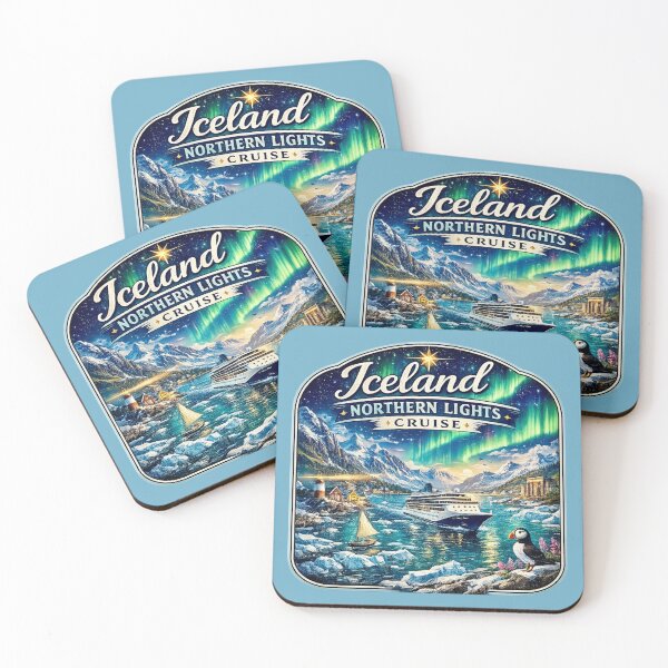Item preview, Iceland Northern Lights Arctic Cruise designed and sold by Myra365Art.