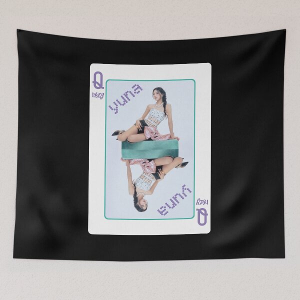 Item preview, Yuna - ITZY Cards (Motto) designed and sold by VelvetZone.