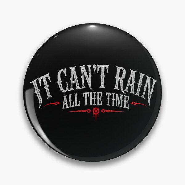 Item preview, The Crow Movie -It Can't Rain All The Time- gothic noir movie -Quote designed and sold by DravensApparel.