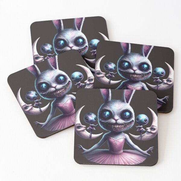 Item preview, Goth Ballerina Bunny - designed and sold by LujziWorld.